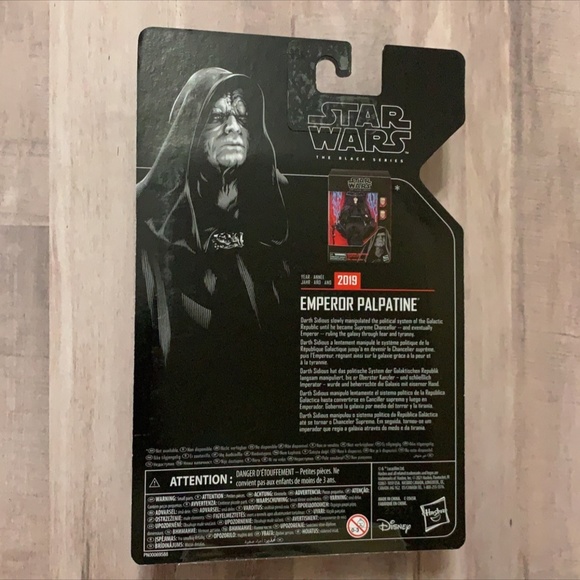 STAR WARS The Black Series Archive Emperor Palpatine Toy 6-Inch-Scale - Picture 3 of 5